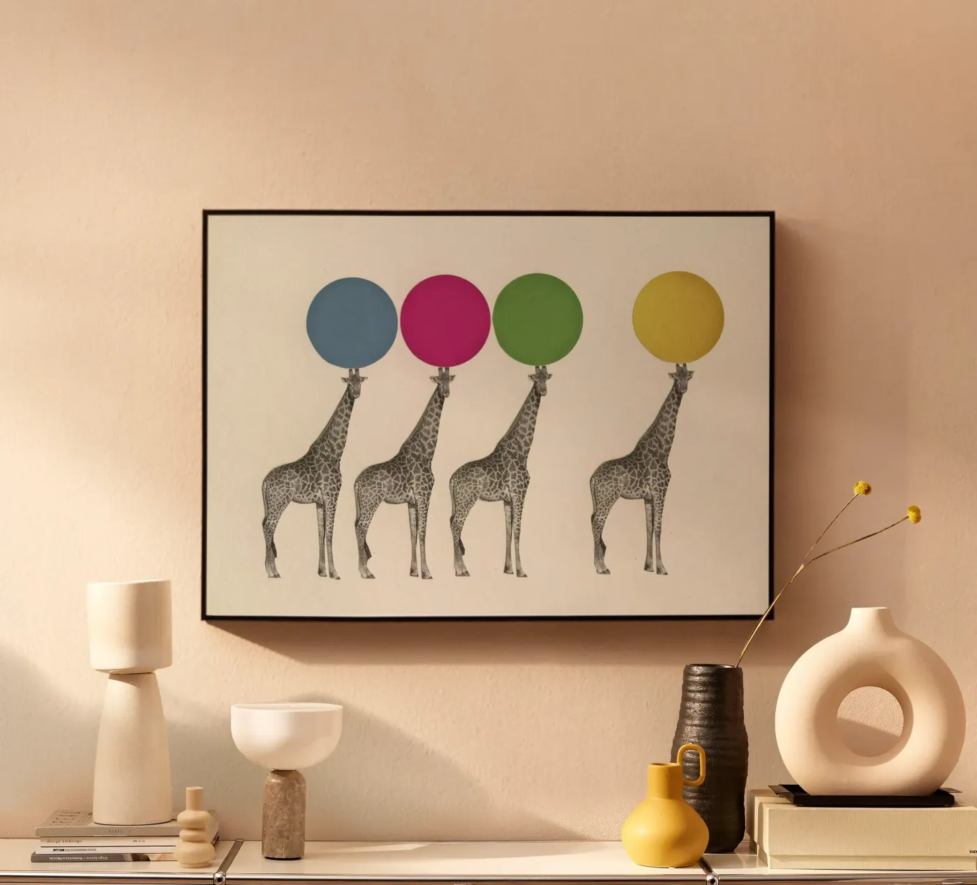 Balancing Act plexiglas de Cassia Beck Collage