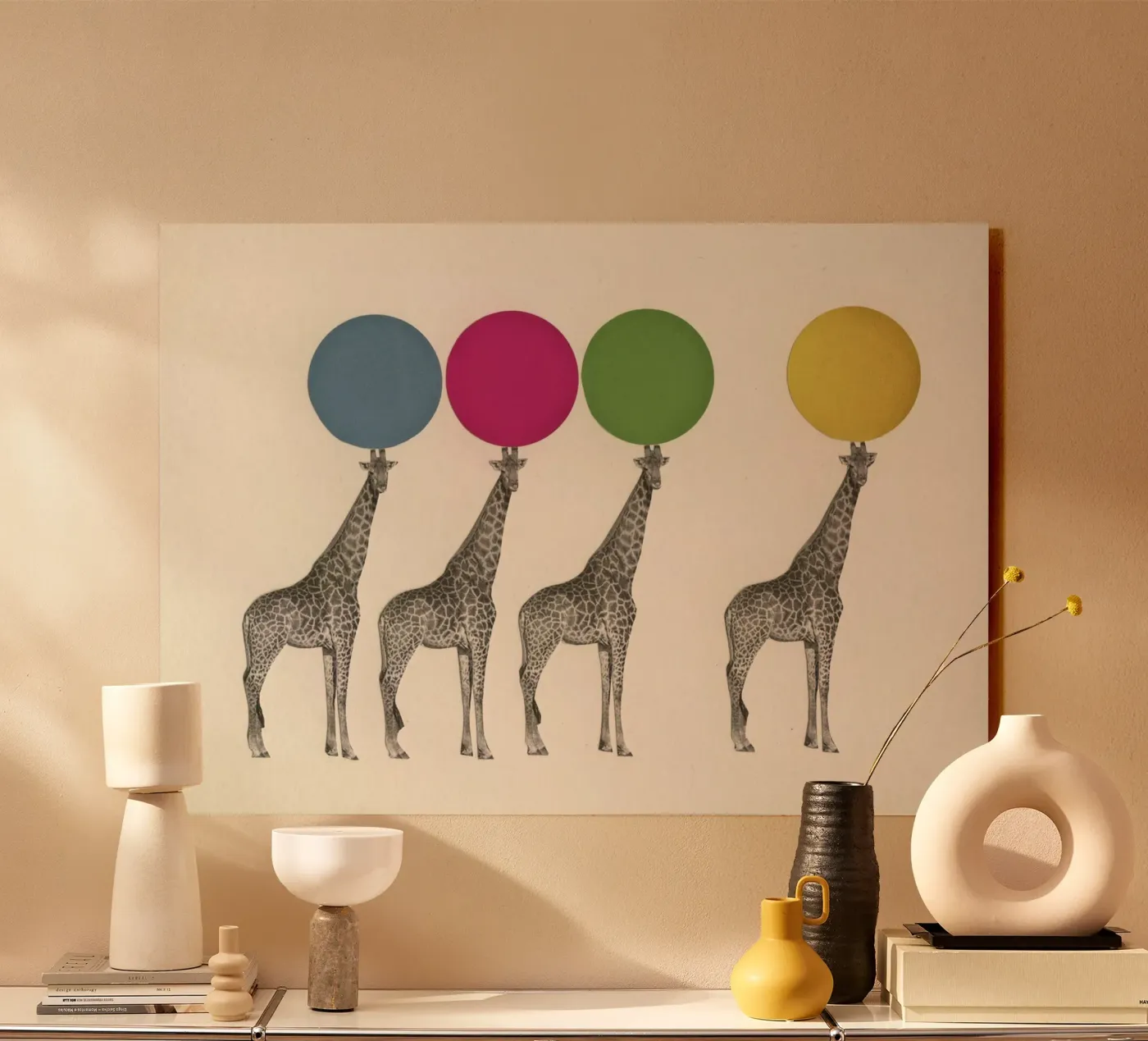 Balancing Act plexiglas de Cassia Beck Collage