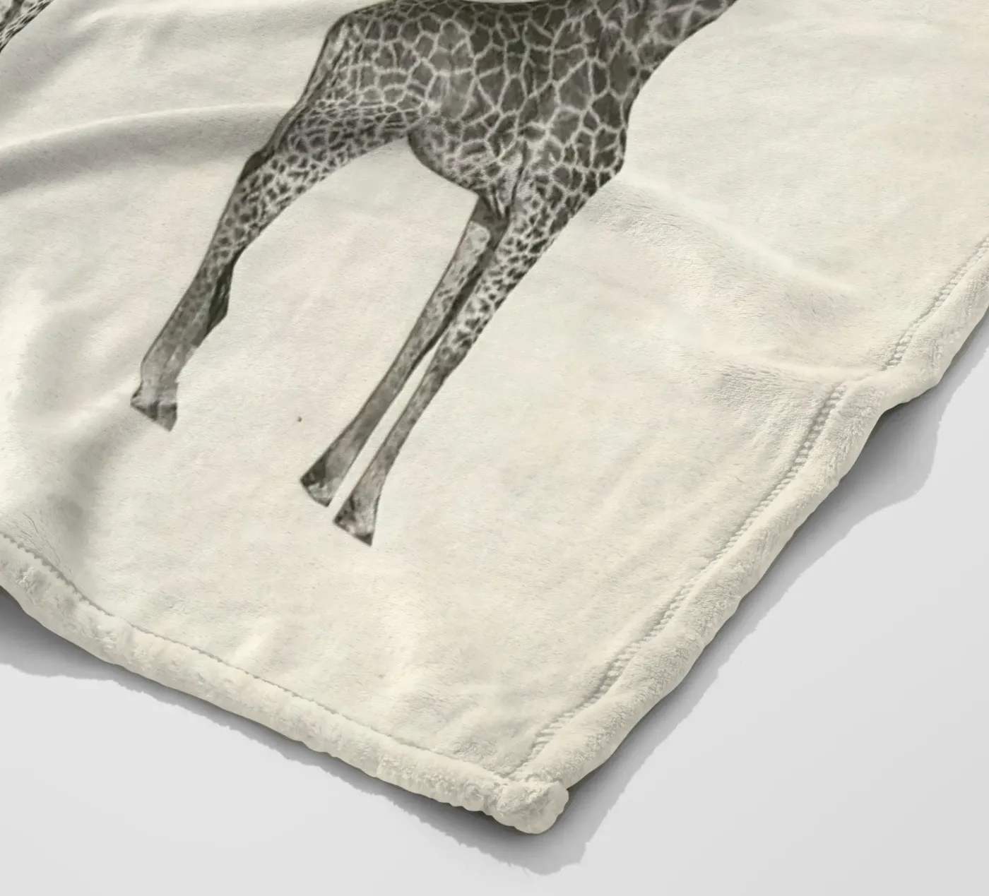 Balancing Act fleece blanket by Cassia Beck Collage
