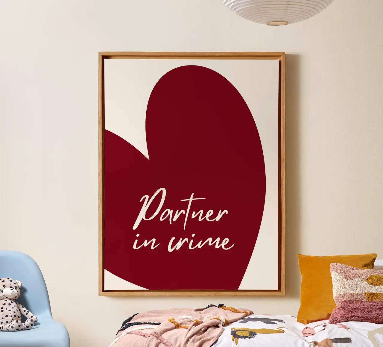 Komplize Leinwand von Poppya