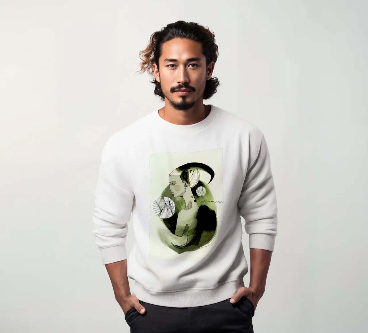 Steinbock felpa da Ekaterina Koroleva