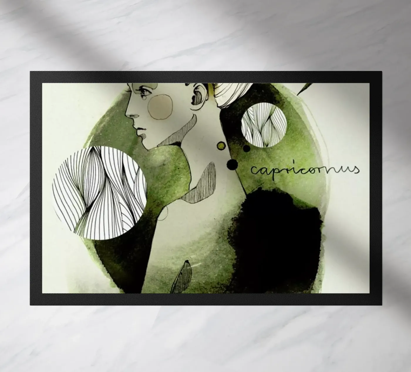 Steinbock paillasson de Ekaterina Koroleva