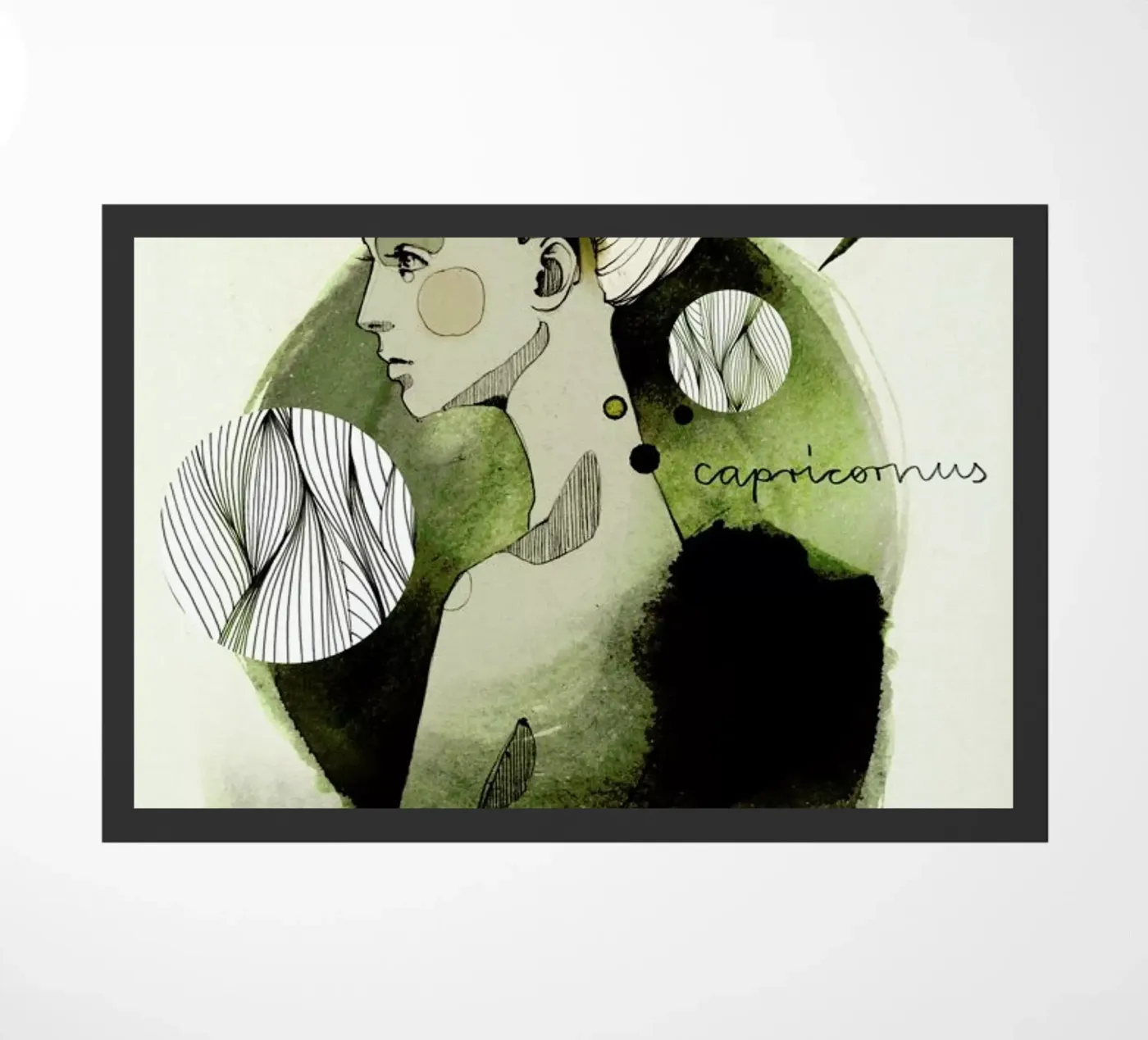 Steinbock paillasson de Ekaterina Koroleva