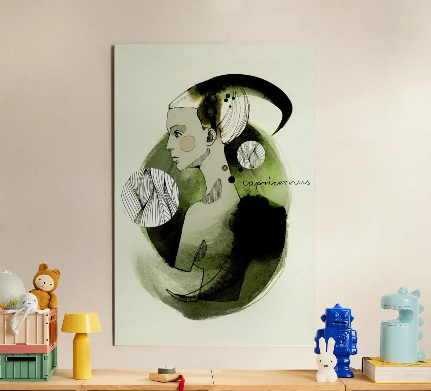 Steinbock forex plate by Ekaterina Koroleva