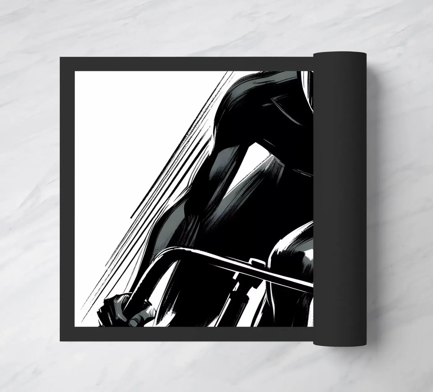 FIETSRACES deurmat van ARTOMATIC