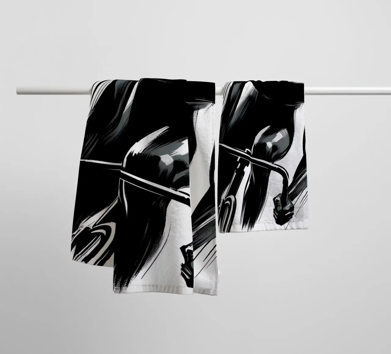 BIKE RACE towel by ARTOMATIC