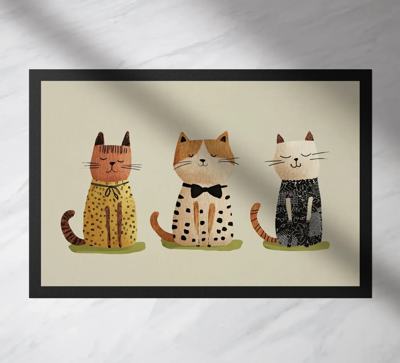 Equipaggio Cats zerbino da Little Art Lab