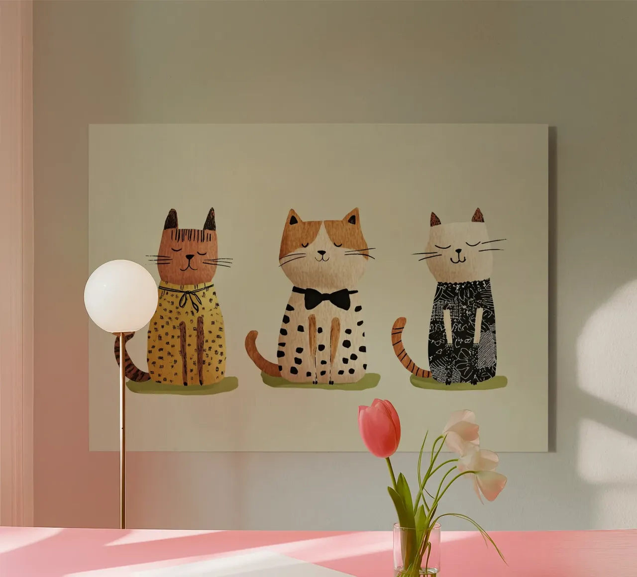 Equipaggio Cats plexiglass da Little Art Lab
