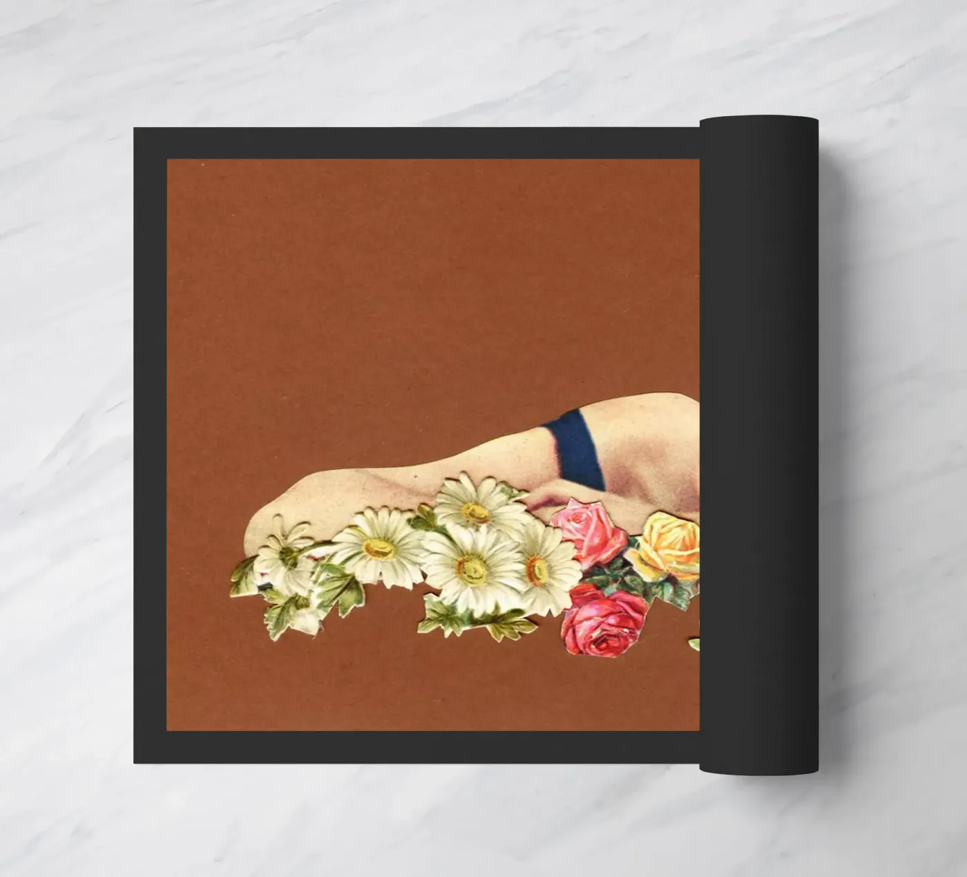 Remember Summer paillasson de Cassia Beck Collage