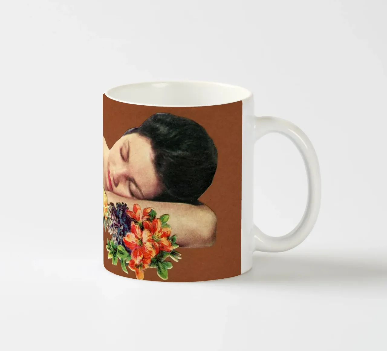 Remember Summer ceramic mug by Cassia Beck Collage