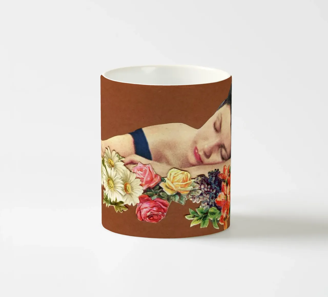Remember Summer ceramic mug by Cassia Beck Collage