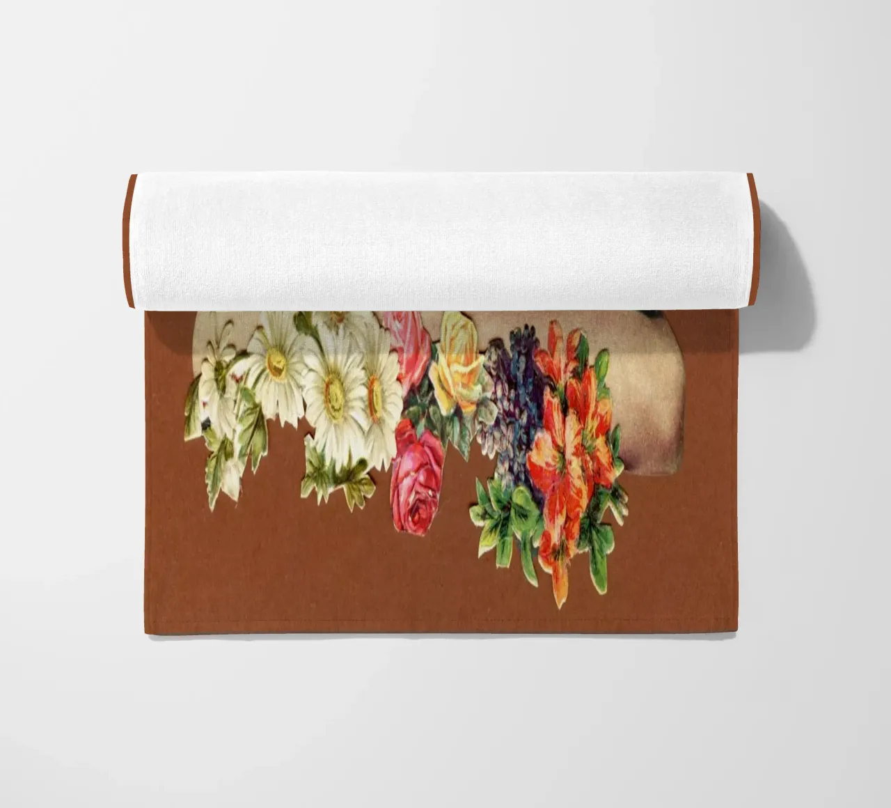 Denk aan de zomer strandhanddoek van Cassia Beck Collage