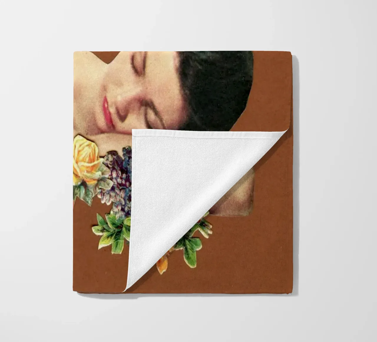 Denk aan de zomer strandhanddoek van Cassia Beck Collage