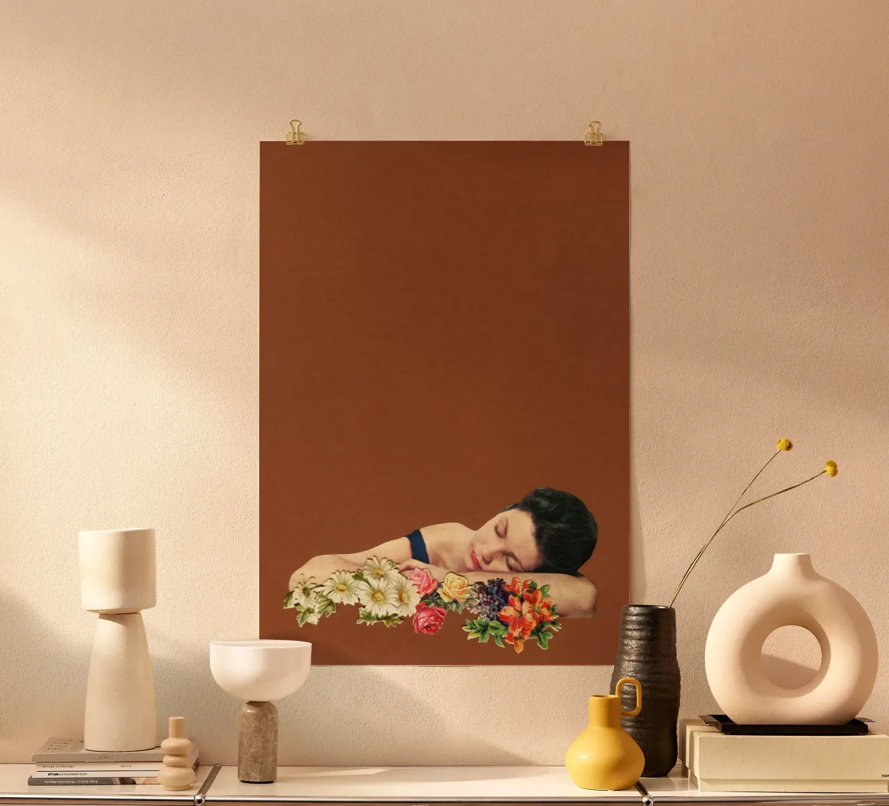 Remember Summer poster by Cassia Beck Collage