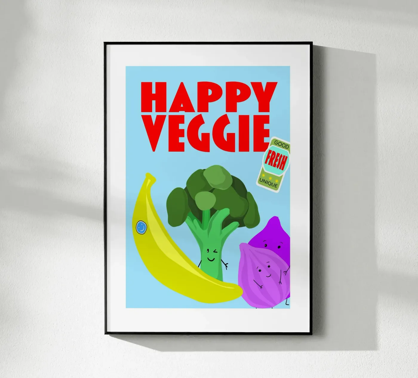 Happy veggie plexiglass da Limo und Mo