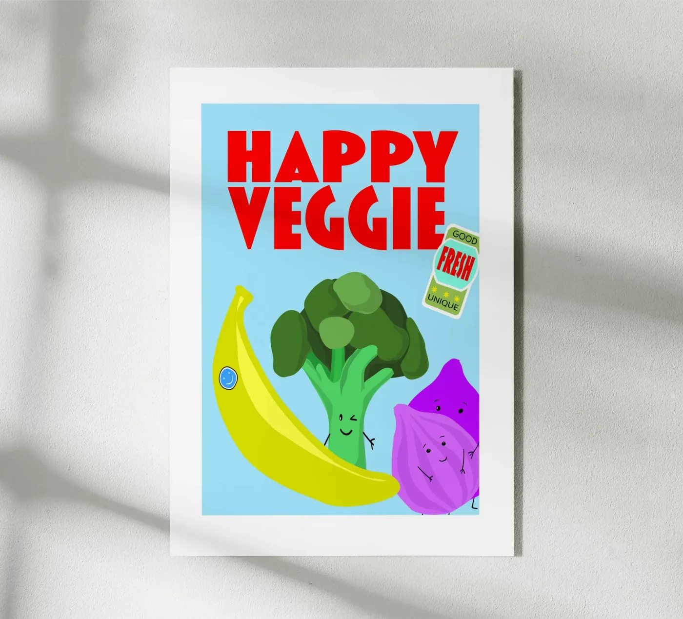 Happy veggie plexiglass da Limo und Mo