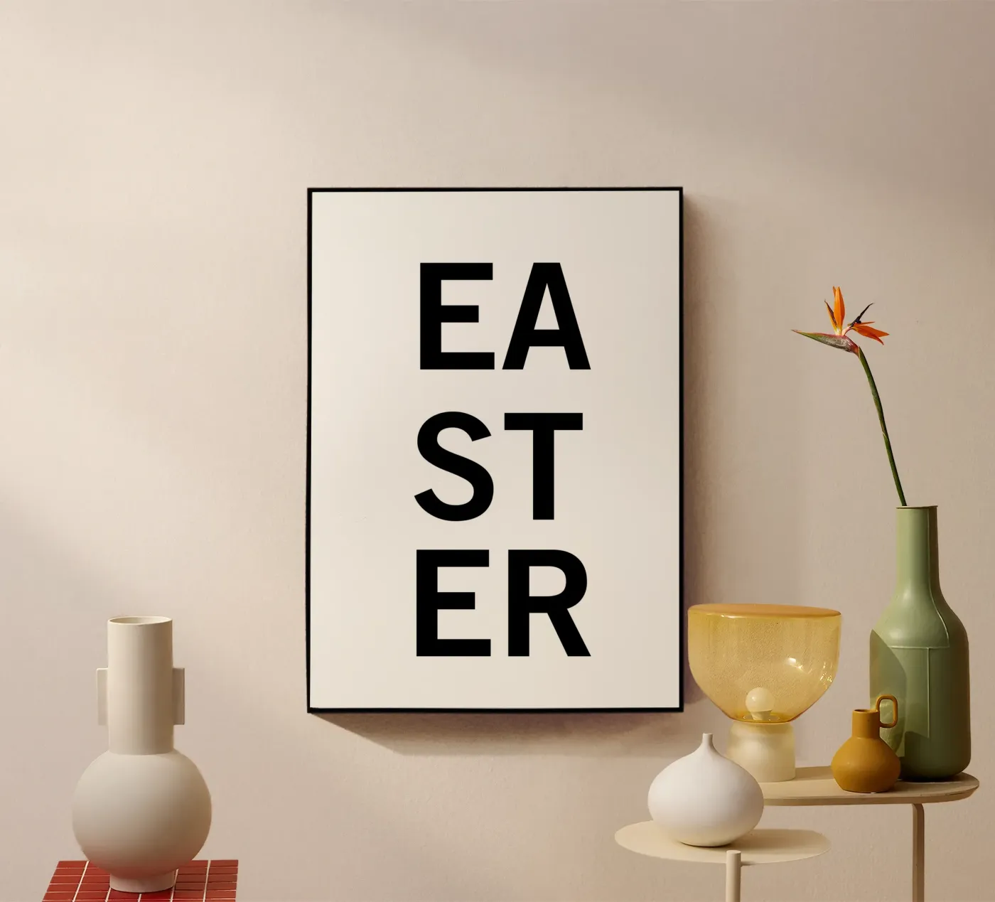 Easter plexiglass da HolidaysCandyWalls