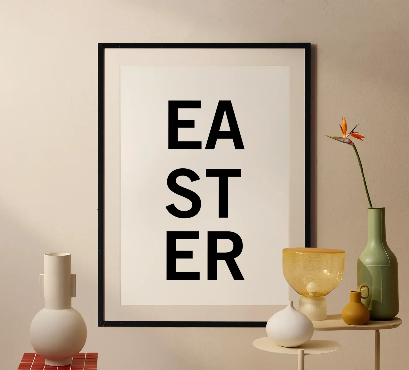 Easter poster van HolidaysCandyWalls