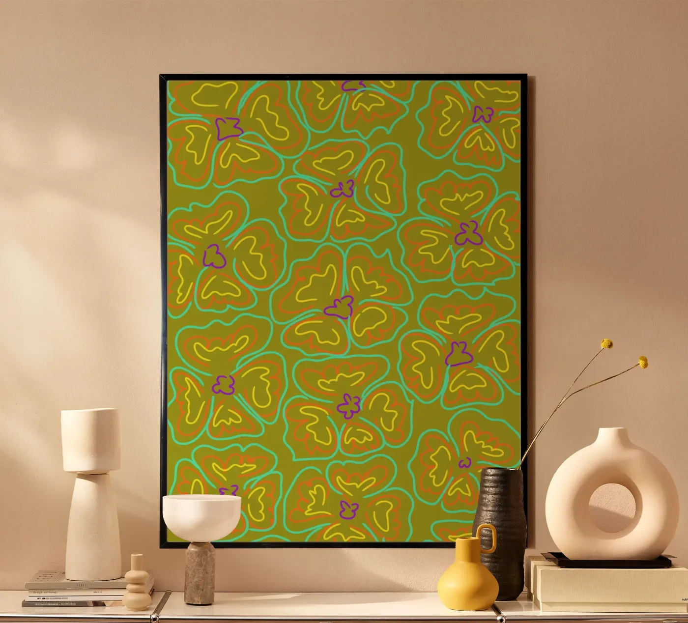 Flower power poster da Simplicity