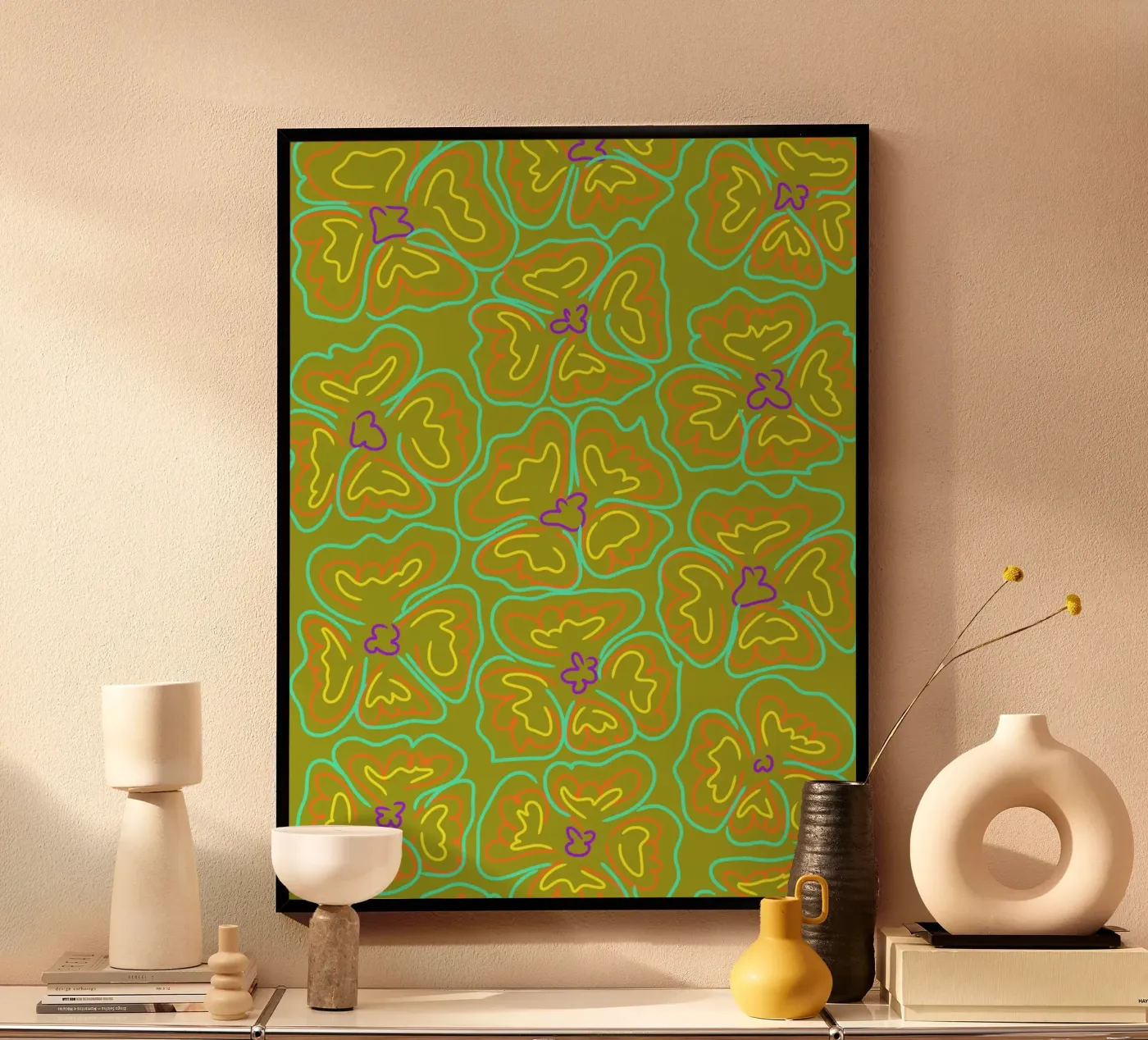 Flower power poster da Simplicity