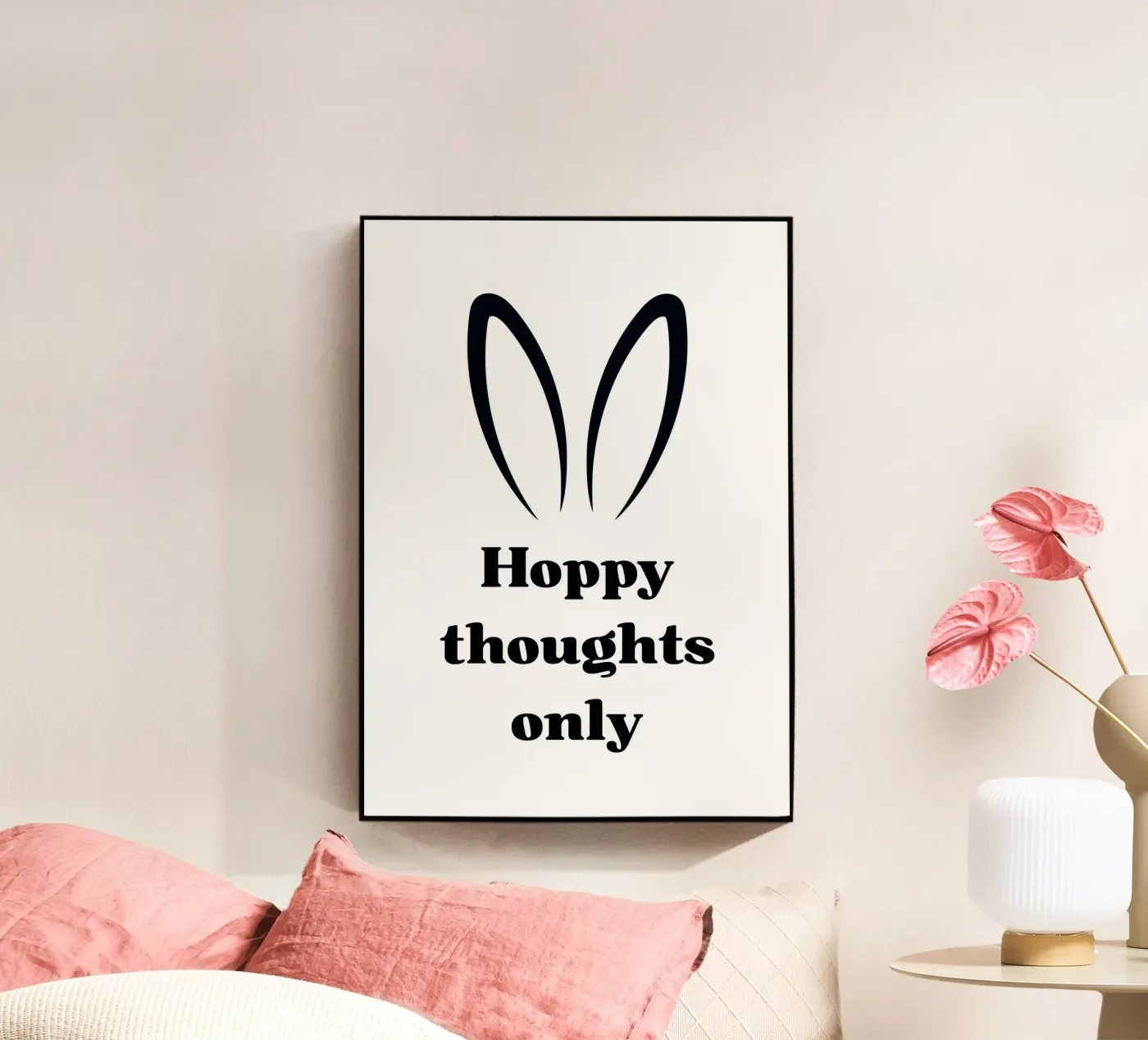 Hoppy thoughts only plexiglass da HolidaysCandyWalls