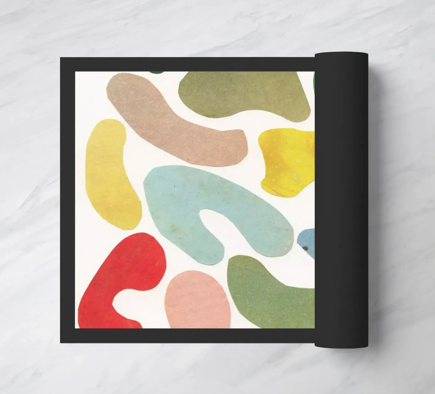 Organic doormat by Cassia Beck Collage