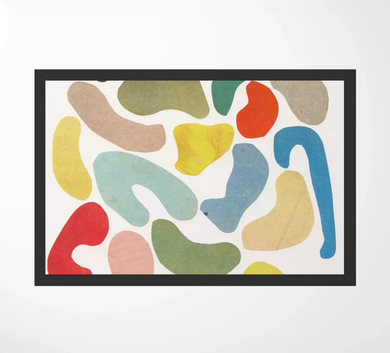 Bio Fußmatte von Cassia Beck Collage