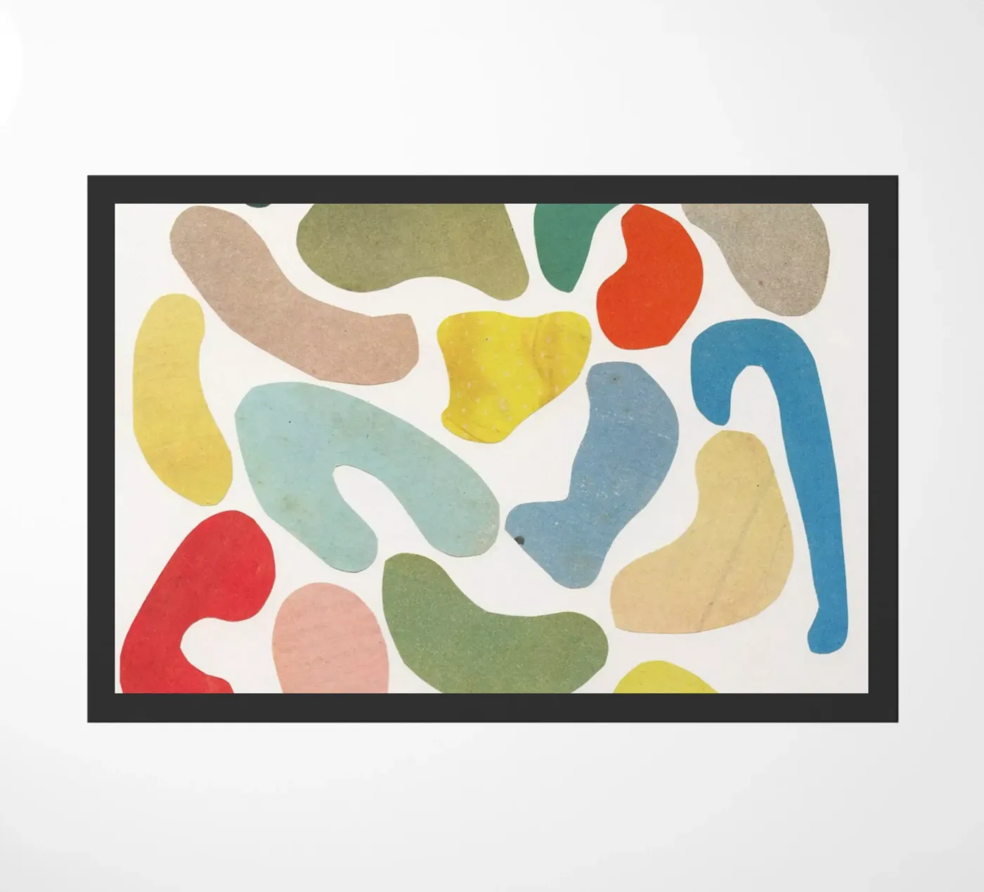 Organic doormat by Cassia Beck Collage