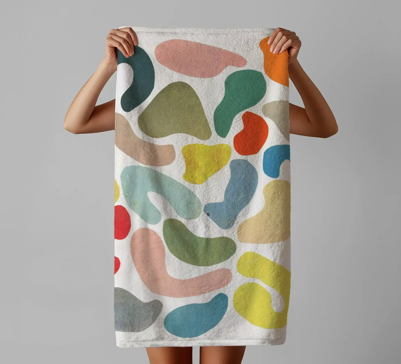 Bio Handtuch von Cassia Beck Collage