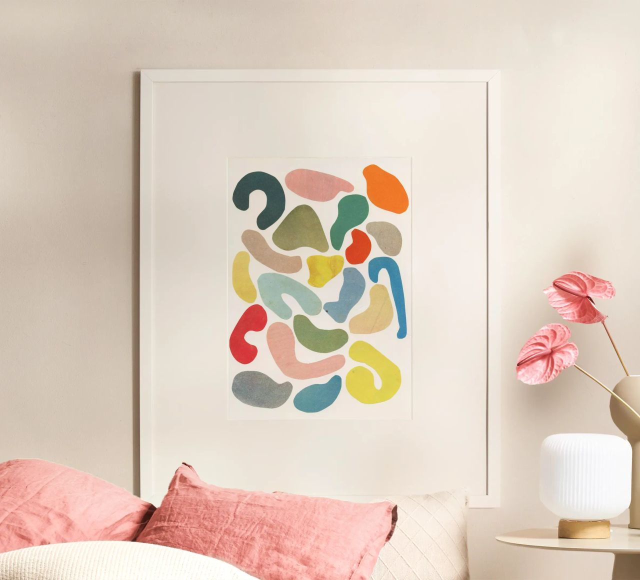 Organic poster by Cassia Beck Collage