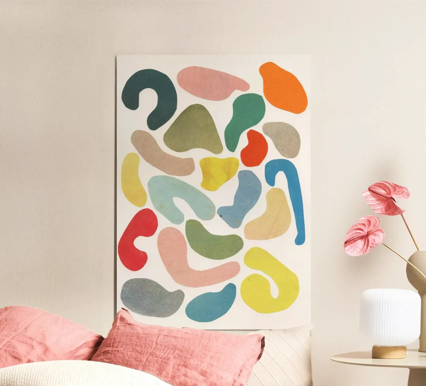 Organic poster da Cassia Beck Collage