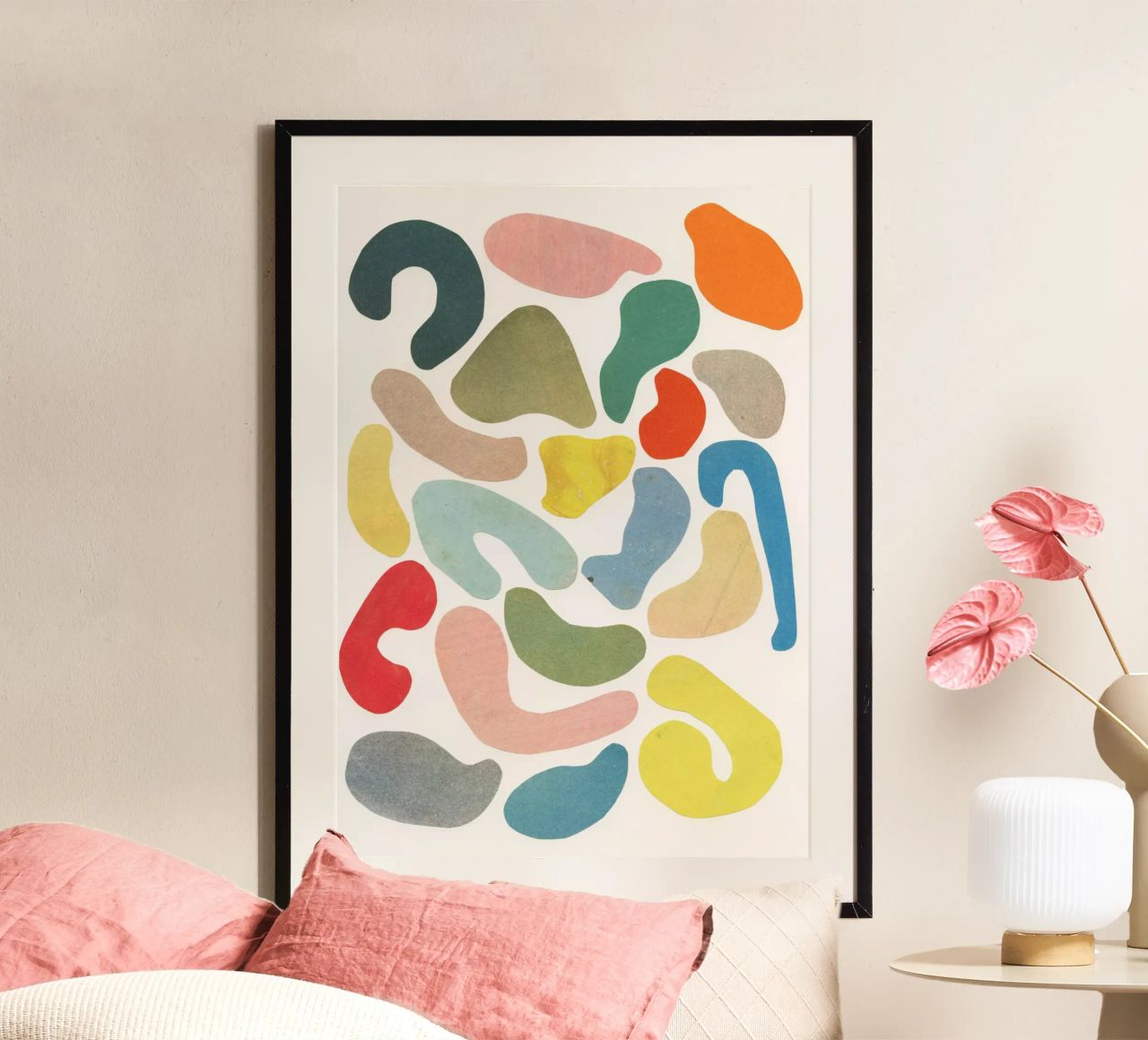 Organic poster by Cassia Beck Collage