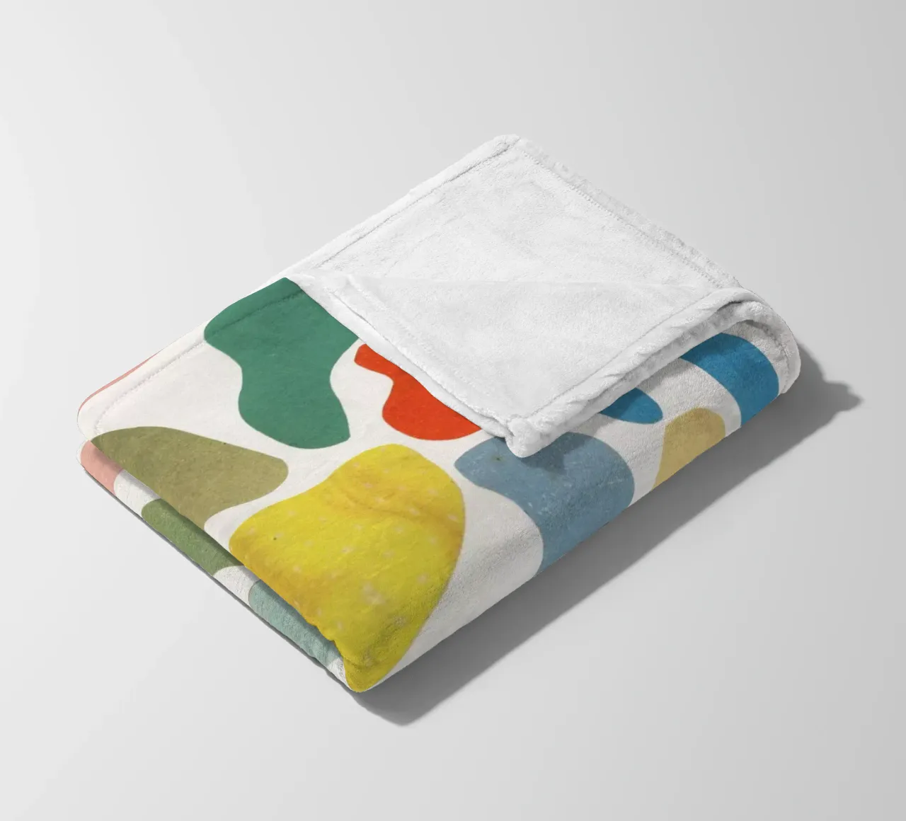 Bio Fleecedecke von Cassia Beck Collage