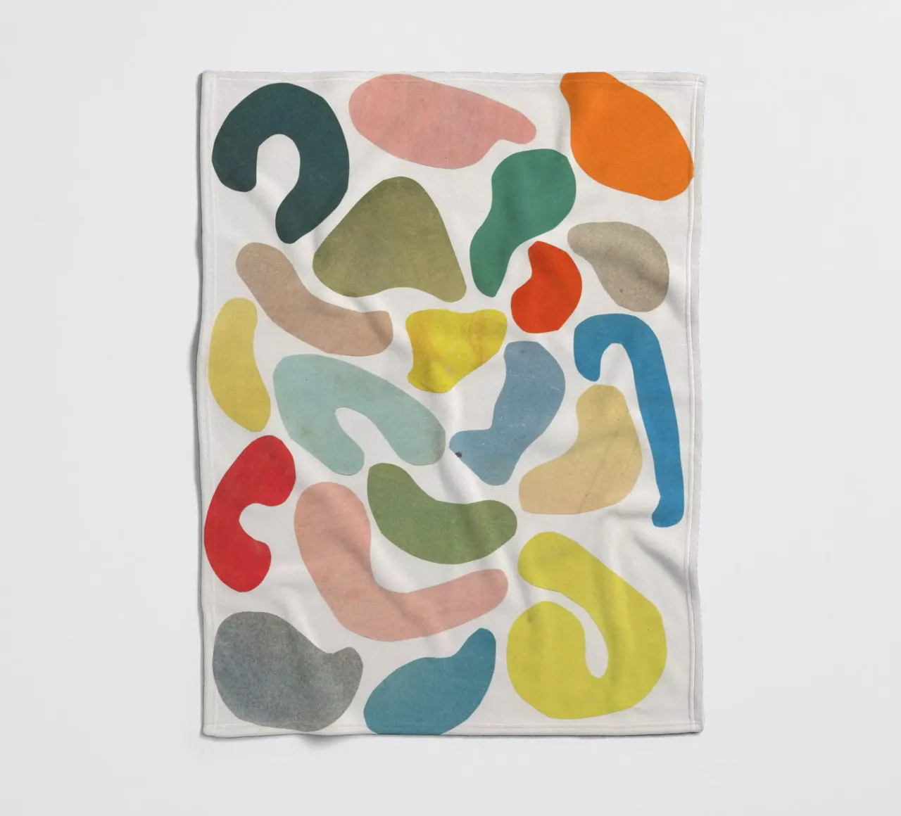 Bio Fleecedecke von Cassia Beck Collage