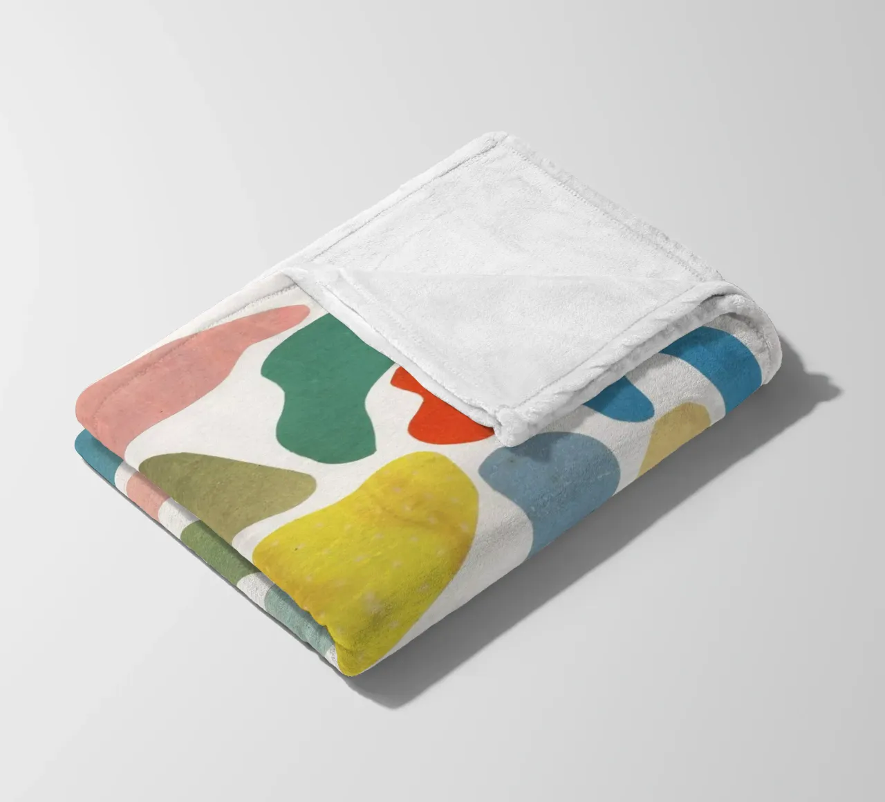 Bio Fleecedecke von Cassia Beck Collage