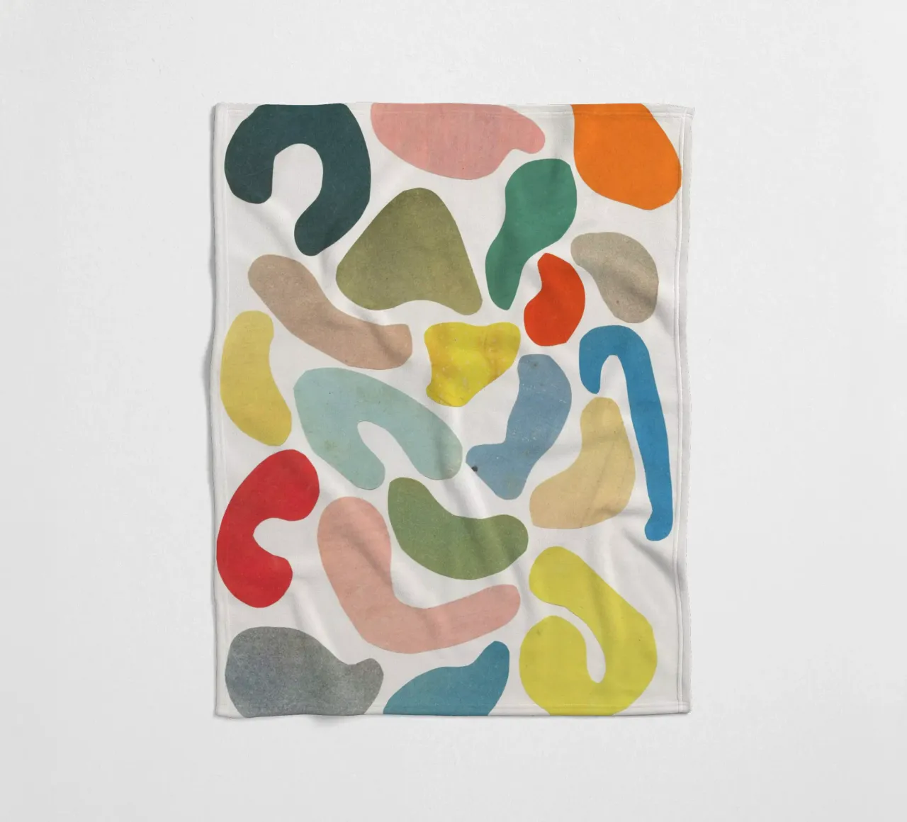 Bio Fleecedecke von Cassia Beck Collage