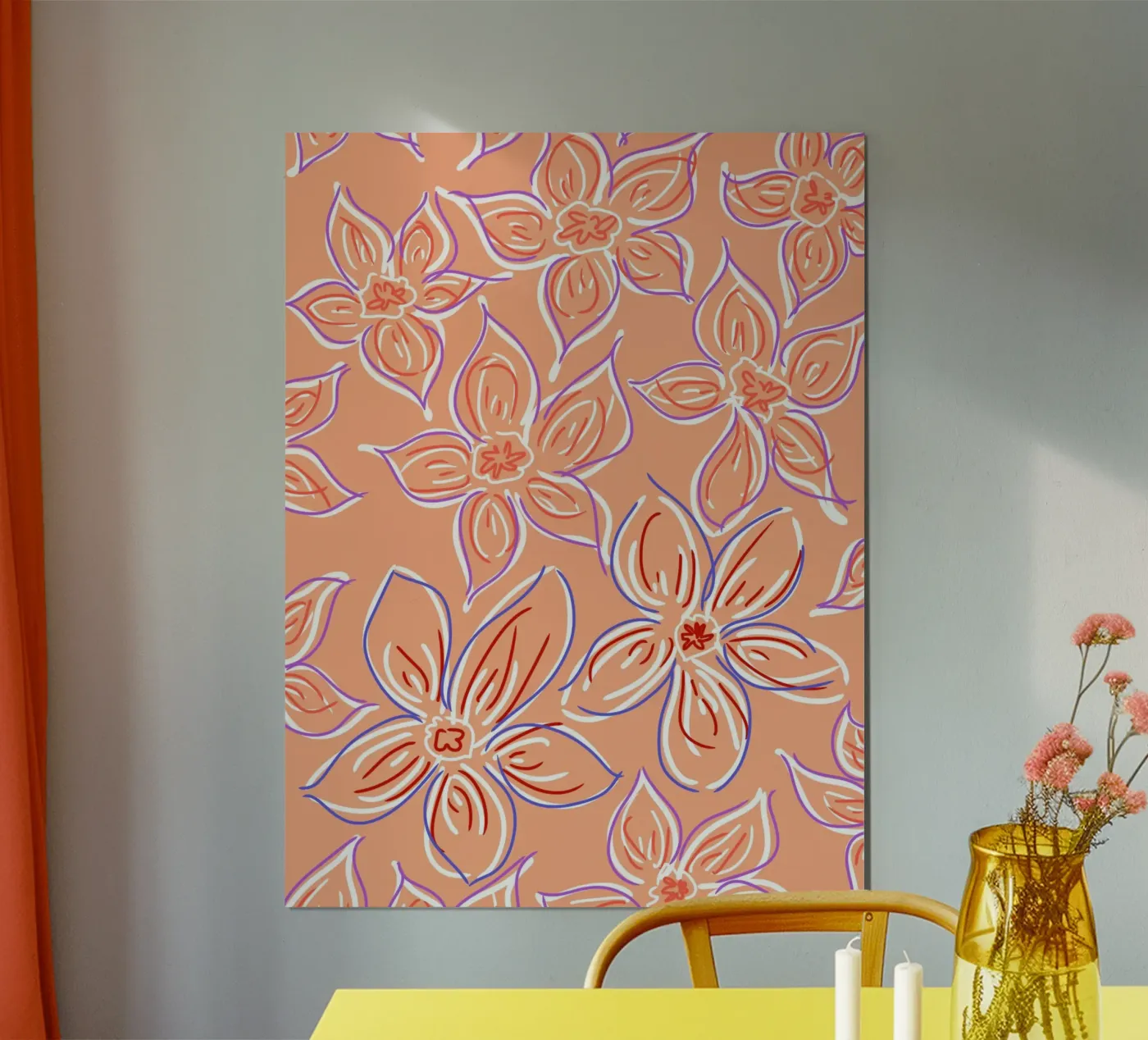 Flowers poster by Simplicity