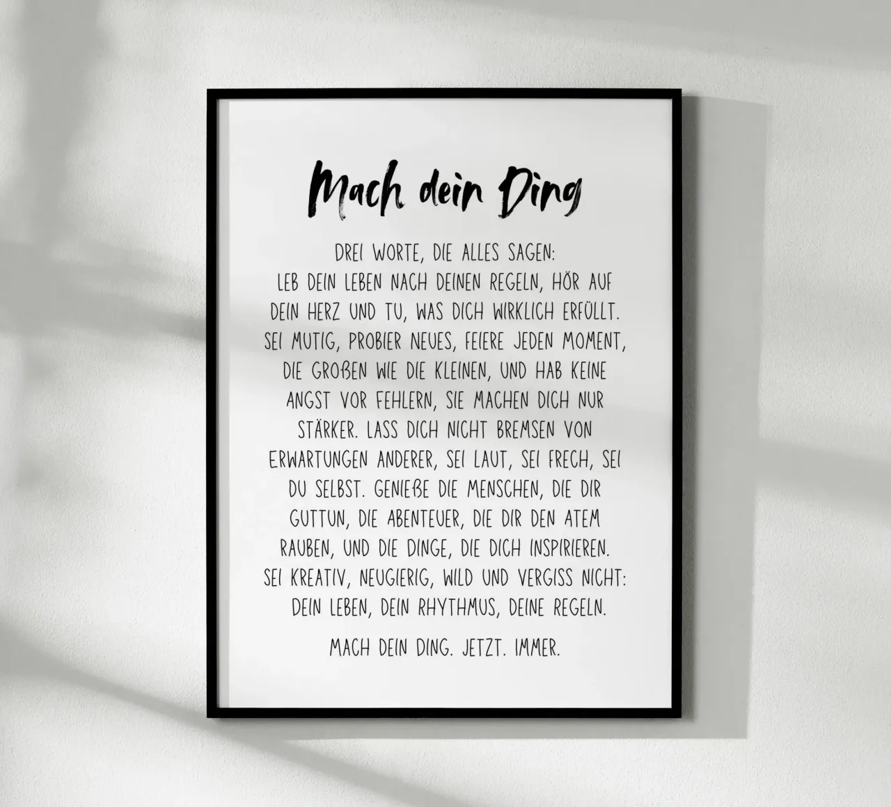 Mach dein Ding poster da DigiWunderwerk