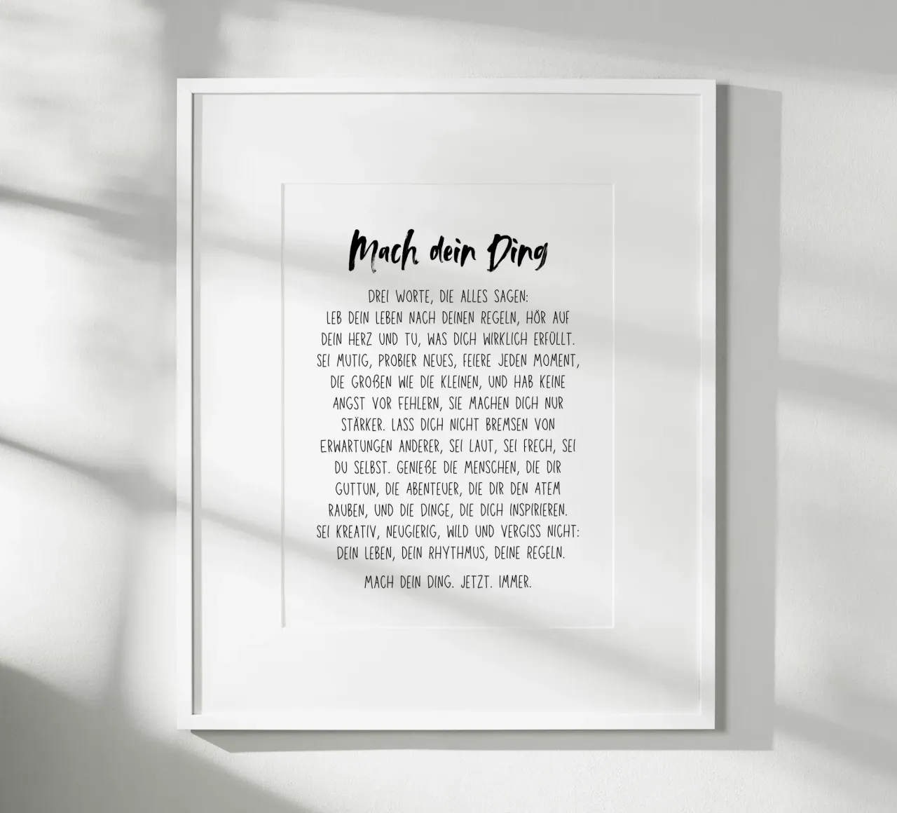 Mach dein Ding poster da DigiWunderwerk