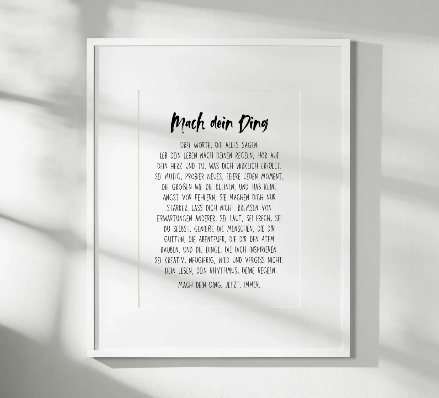 Mach dein Ding poster da DigiWunderwerk