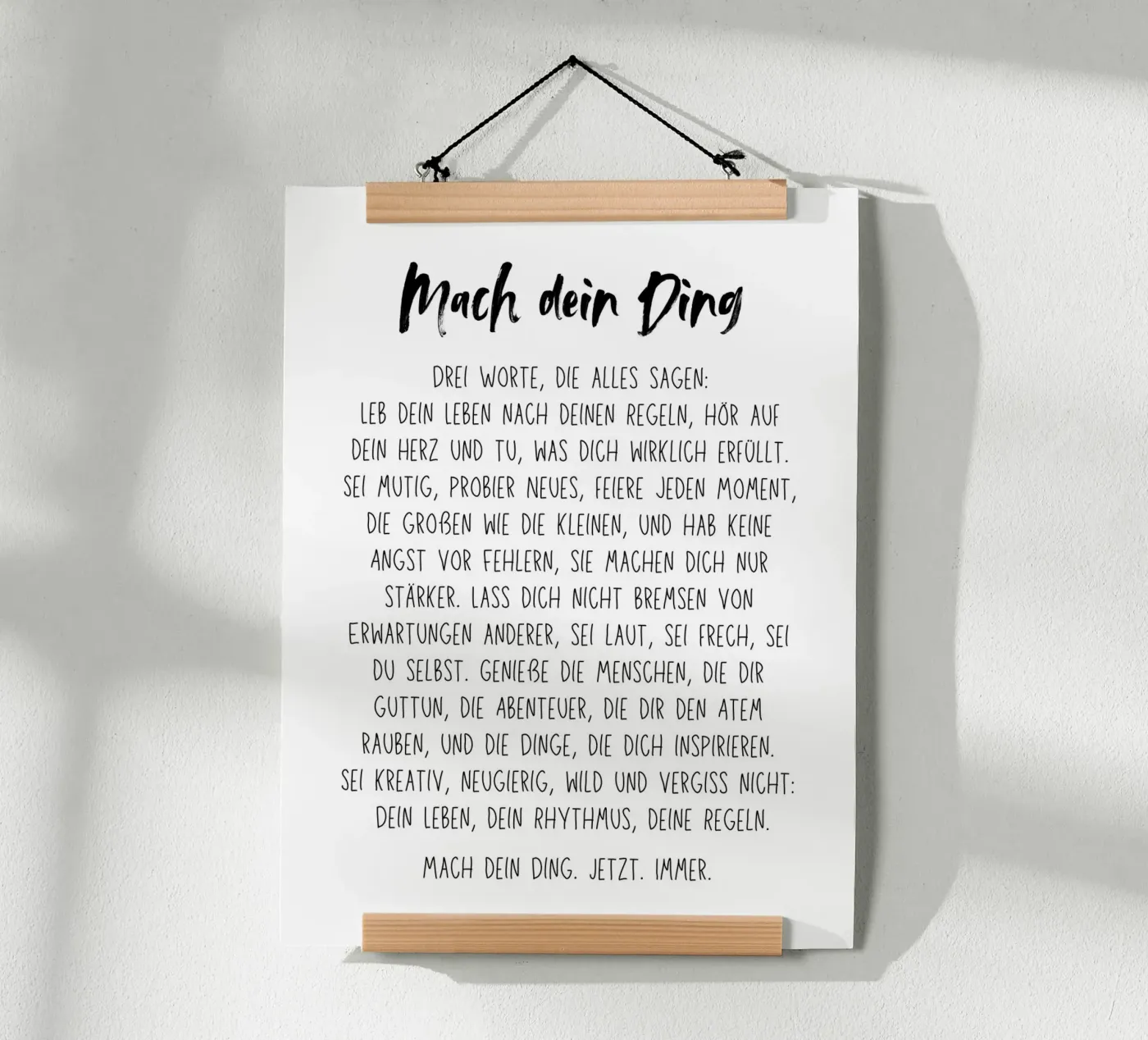 Mach dein Ding poster da DigiWunderwerk