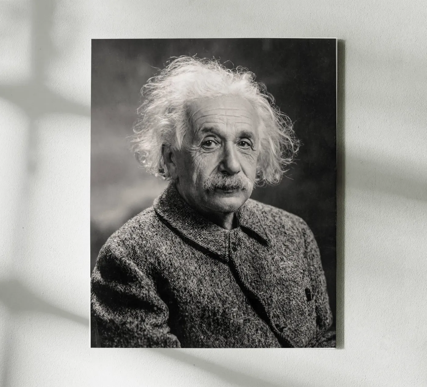 Albert Einstein Portrait tela da bwphoto