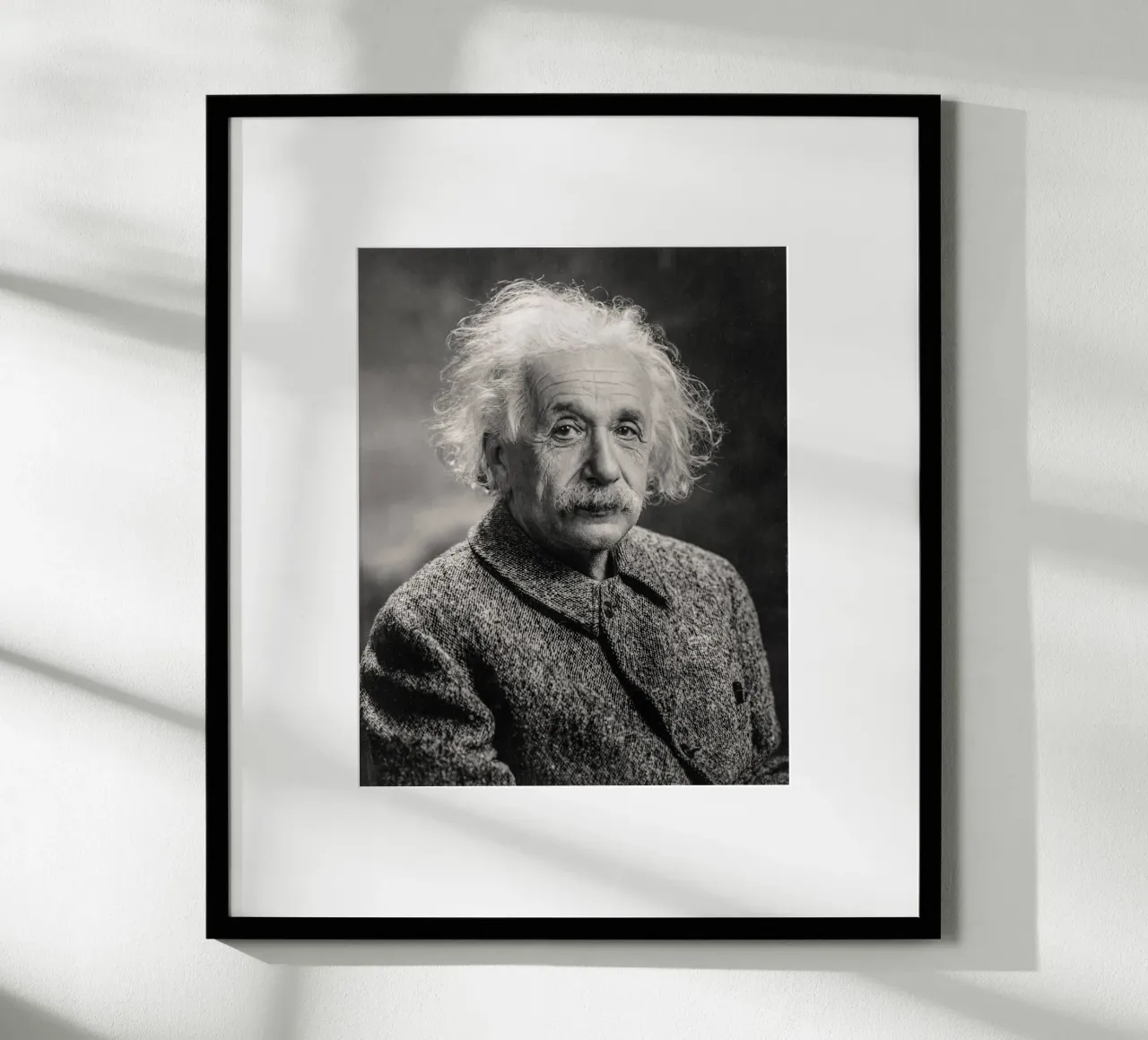 Albert Einstein Portrait poster by bwphoto