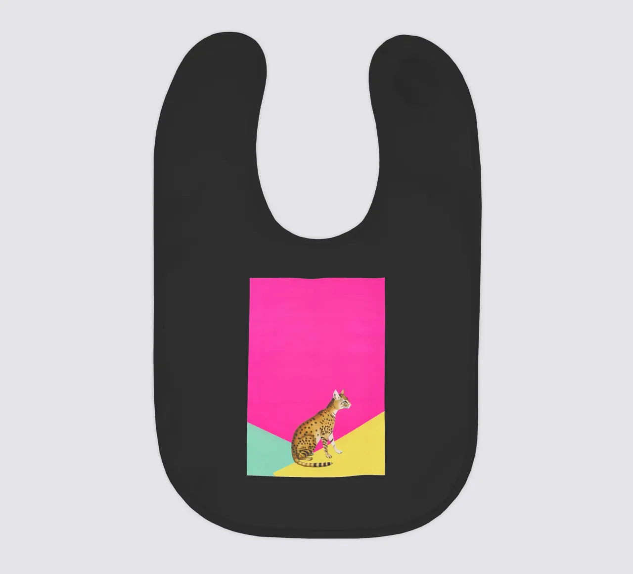 Grande Gatto bavaglino da Cassia Beck Collage