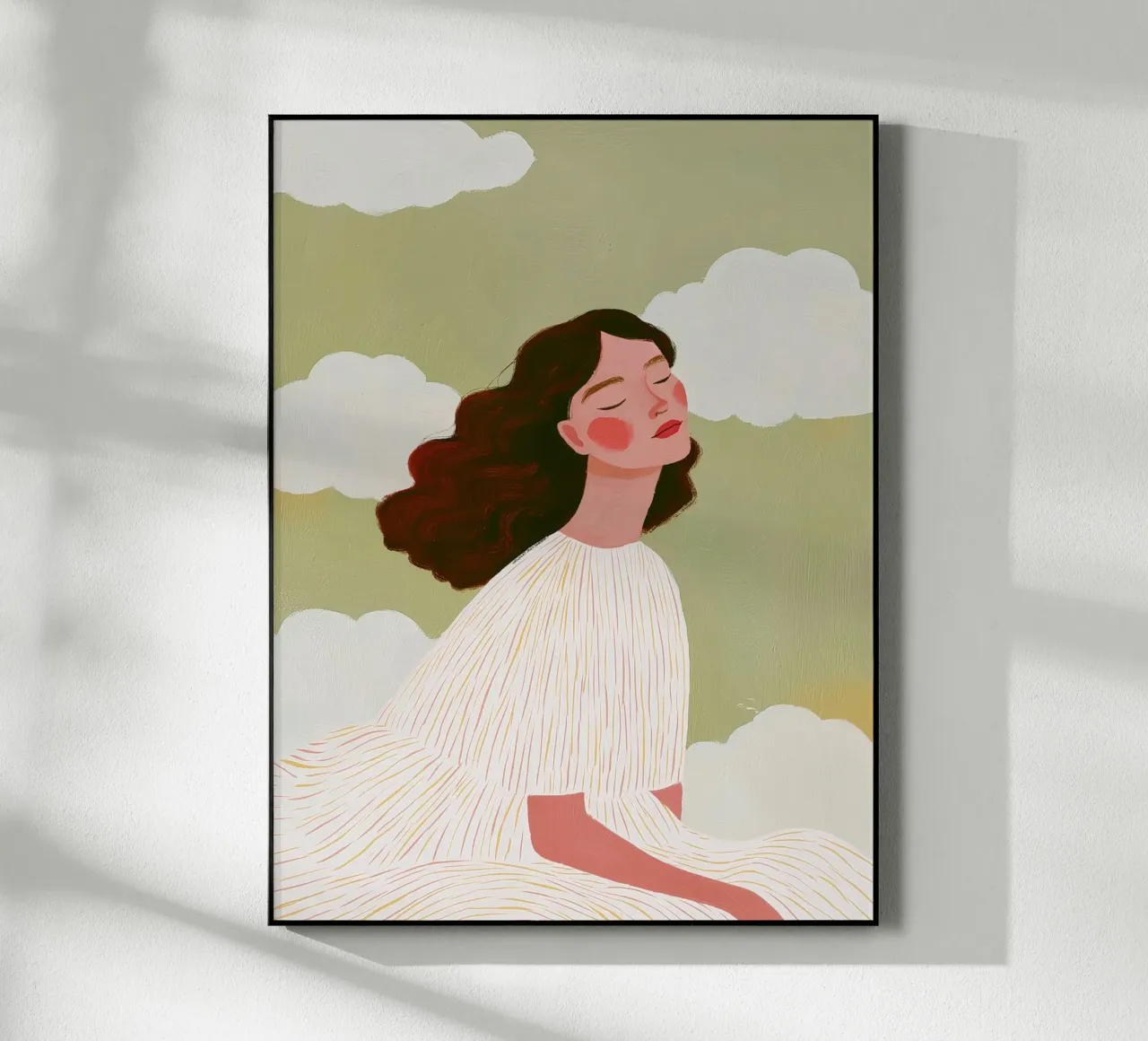 Brezza tranquilla | Donna plexiglass da Studio Remiér