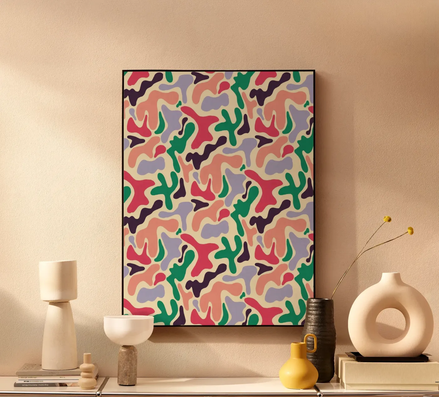 Cherry Orchard Pattern pannello forex da AufMarenART