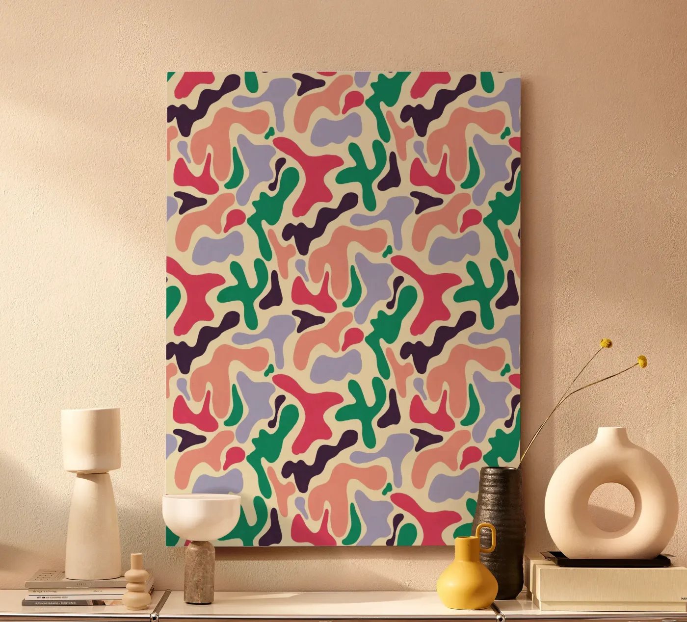 Cherry Orchard Pattern pannello forex da AufMarenART