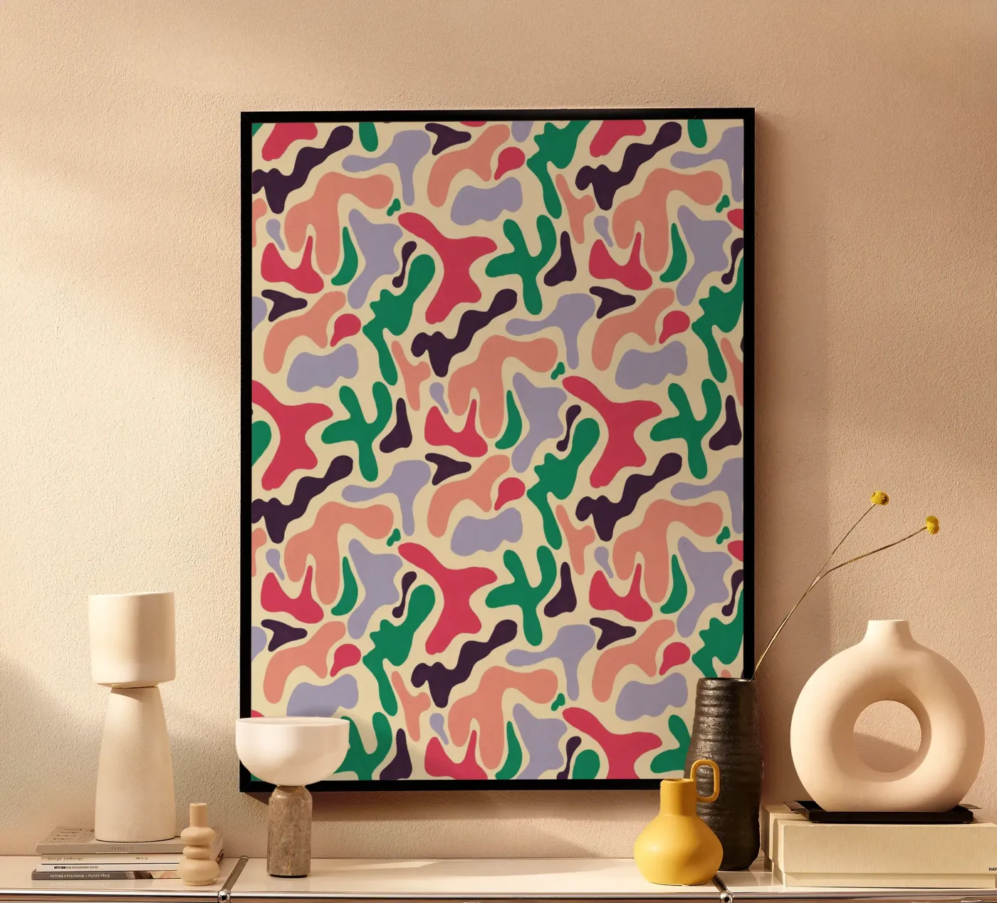 Cherry Orchard Pattern Poster von AufMarenART
