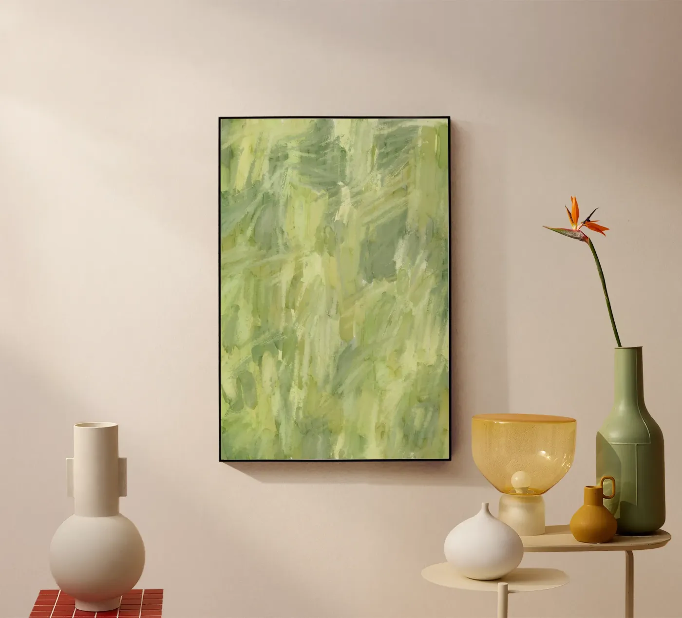 Groene verf acryl van Colourful Art