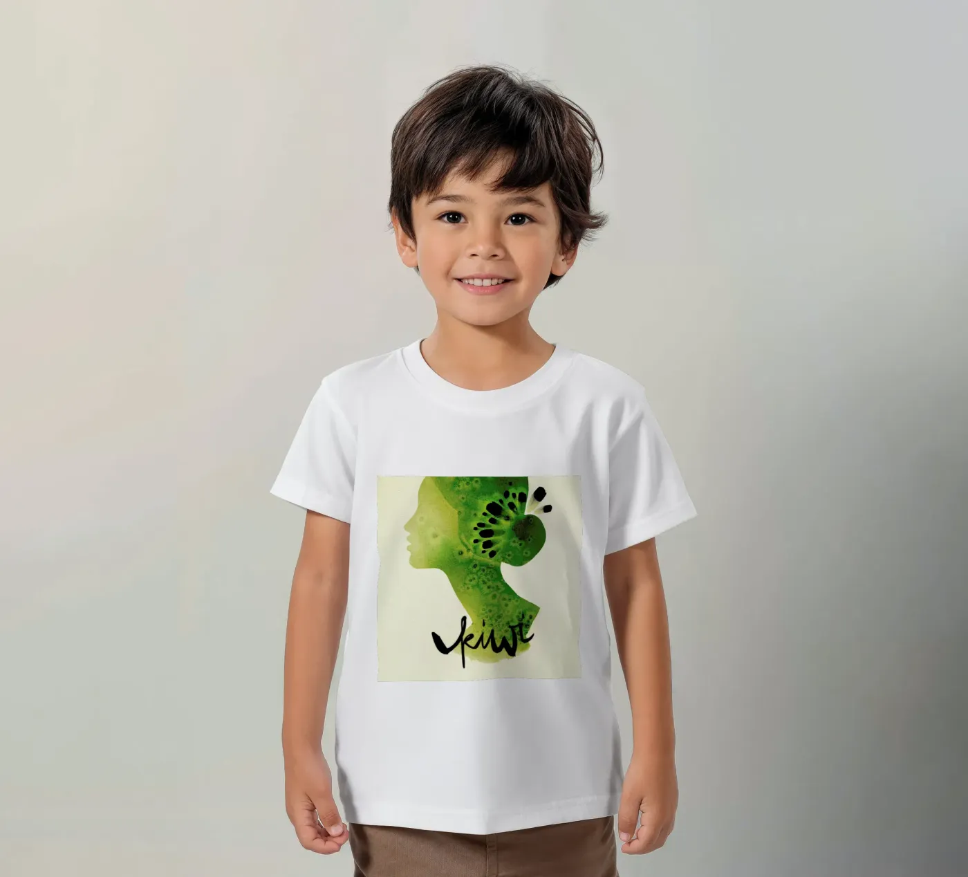 Kiwi t-shirt bambini da Ekaterina Koroleva